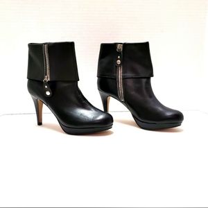 Black Platform Ankle Boots